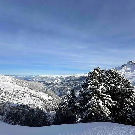 Meribel Mottaret With Sun, And View